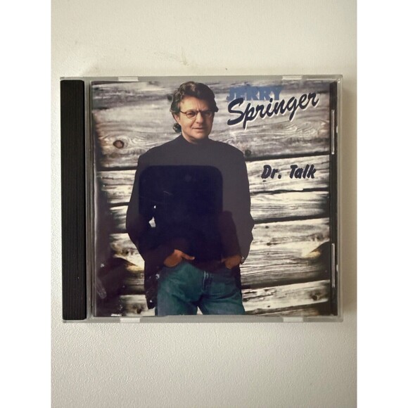 Jerry Springer Dr. Talk CD 1995 Fiddlefish Play Tested - Picture 1 of 5